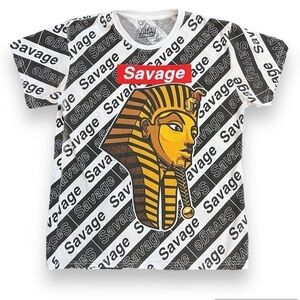 Fresh Laundry all over graphic Pharao Savage print, unisex, Men’s size L